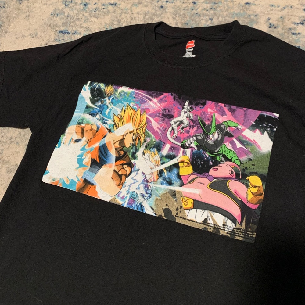 Rare EVO Dragon Ball FighterZ T Shirt sz S